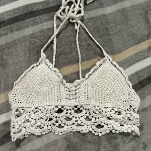 Crocheted Crop Top